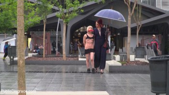 Public disgrace offers slave girls humiliated in public