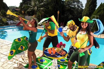 Brazilian booty girls wild sex
