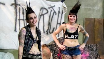 Punk emo tattoo girl porn