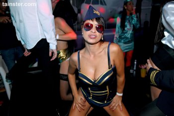 Various European porn sex party