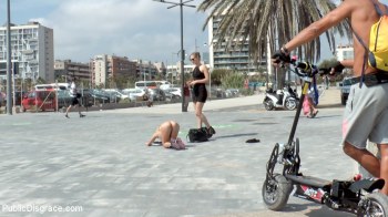 Public disgrace offers slave girls humiliated in public