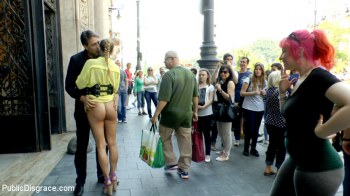 Public disgrace offers slave girls humiliated in public