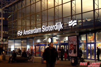 Real prostitute in red light district