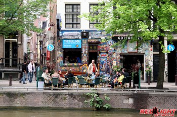 Real prostitute in red light district