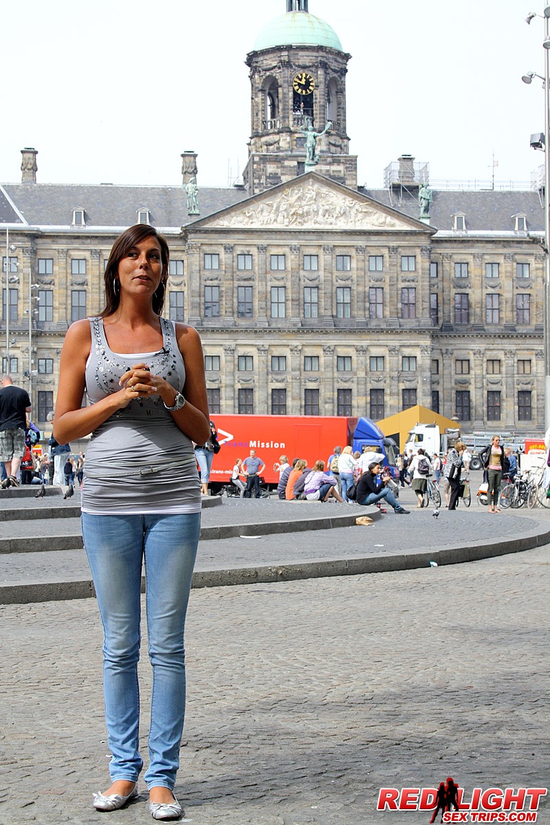 Real prostitute in red light district