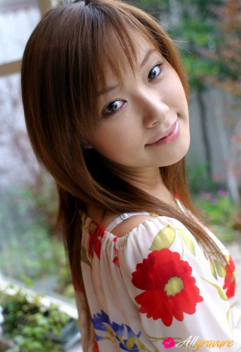 Japanese beautiful model Gravure hair nude