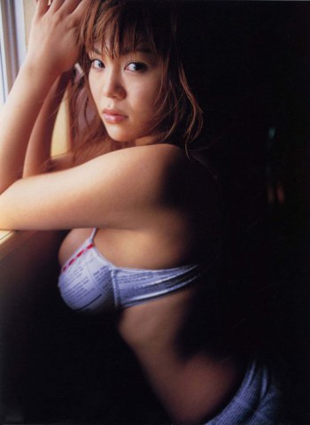 Japanese beautiful model Gravure hair nude