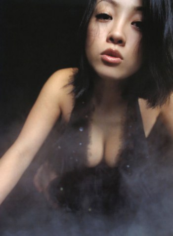 Japanese beautiful model Gravure hair nude