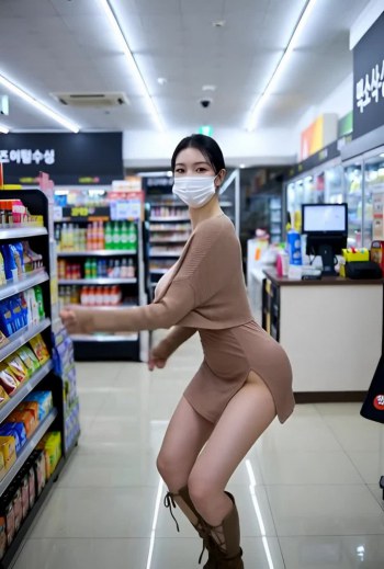 Korean Busty Masked Wife