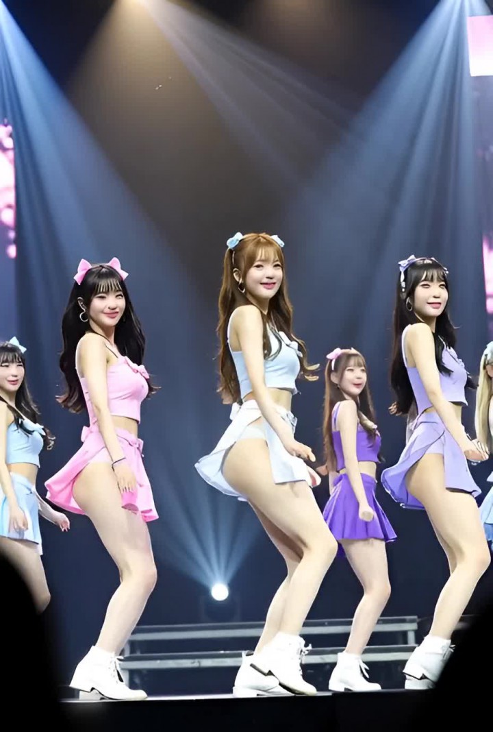 K-pop Idol Girl Group Sex Dance